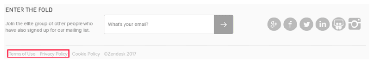 设计完美的网站页脚 设计完美的网站页脚