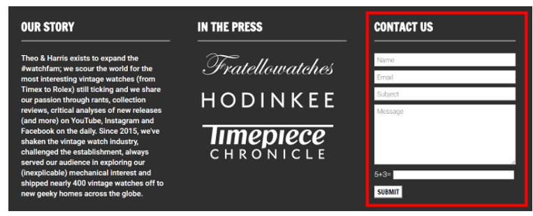 设计完美的网站页脚 设计完美的网站页脚