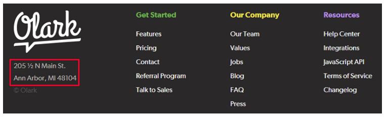 设计完美的网站页脚 设计完美的网站页脚