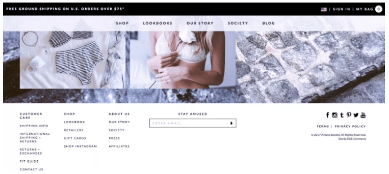 设计完美的网站页脚 设计完美的网站页脚