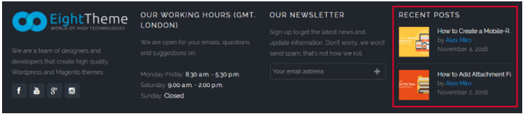 设计完美的网站页脚 设计完美的网站页脚