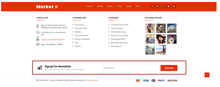 设计完美的网站页脚 设计完美的网站页脚